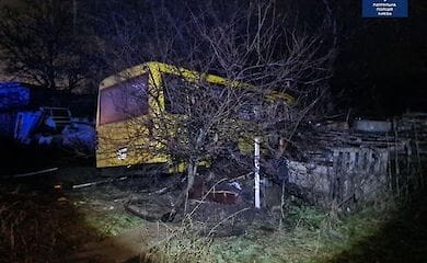 У Києві п'яний водій маршрутки переїхав велосипедиста