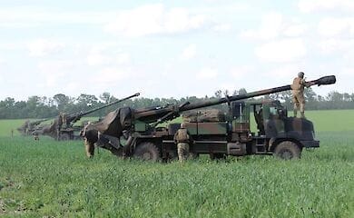 ЗСУ застосували французькі самохідки Caesar (фото)