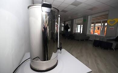 КМДА показала фото пункту обігріву в одному з районів міста, обладнаних на випадок надзвичайної ситуації взимку