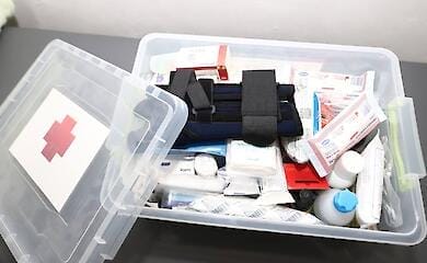 КМДА показала фото пункту обігріву в одному з районів міста, обладнаних на випадок надзвичайної ситуації взимку