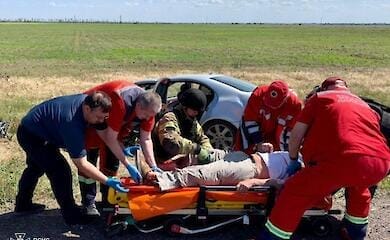 Смертельна ДТП на Херсонщині: водія з понівеченої автівки деблокували рятувальники